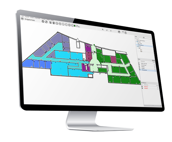 Türen und Räume erkennen mit .secure.MAPS Türen und Räume erkennen mit .secure.MAPS