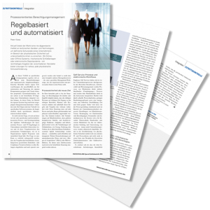 Prozessorientiertes Berechtigungsmanagement