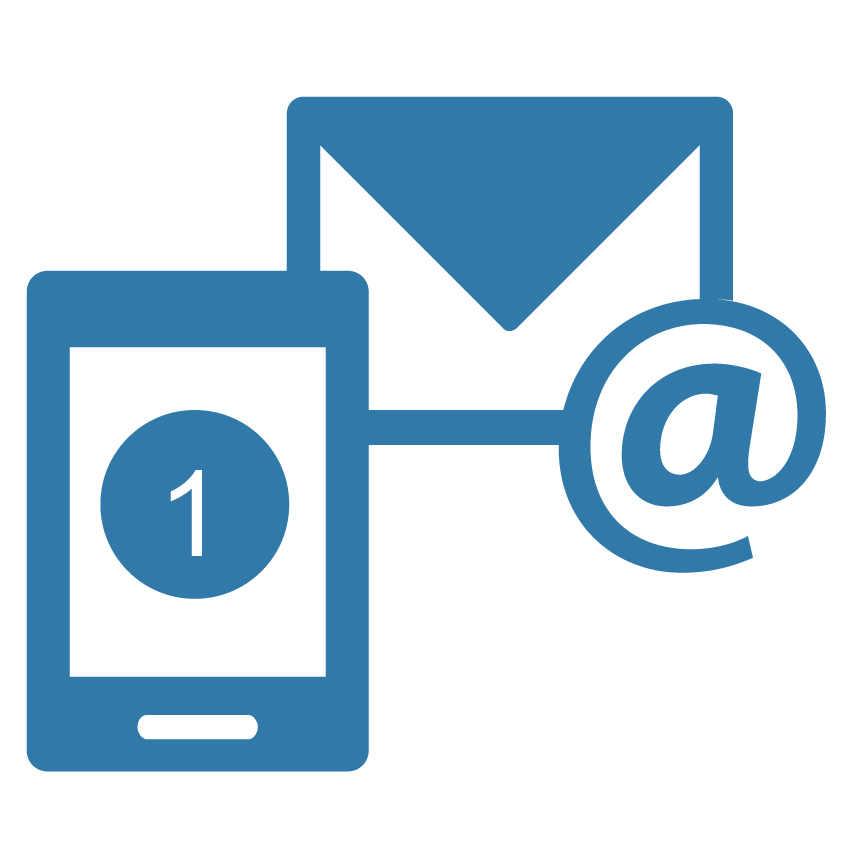 Versand von Informationen (Mail, SMS, Wallets etc.)