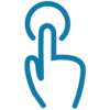 oneclick-blau